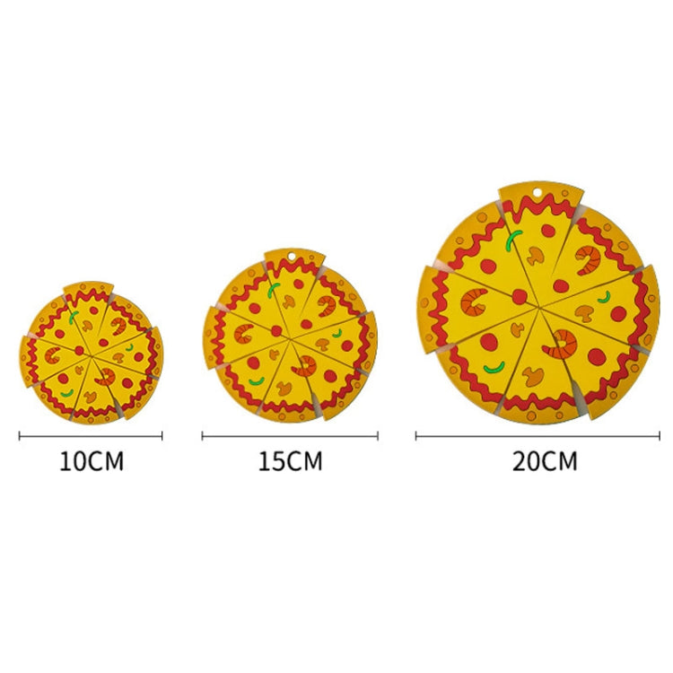 Silicone Insulated Table Placemat Pizza Shaped Bowl Mat PVC Coasters
