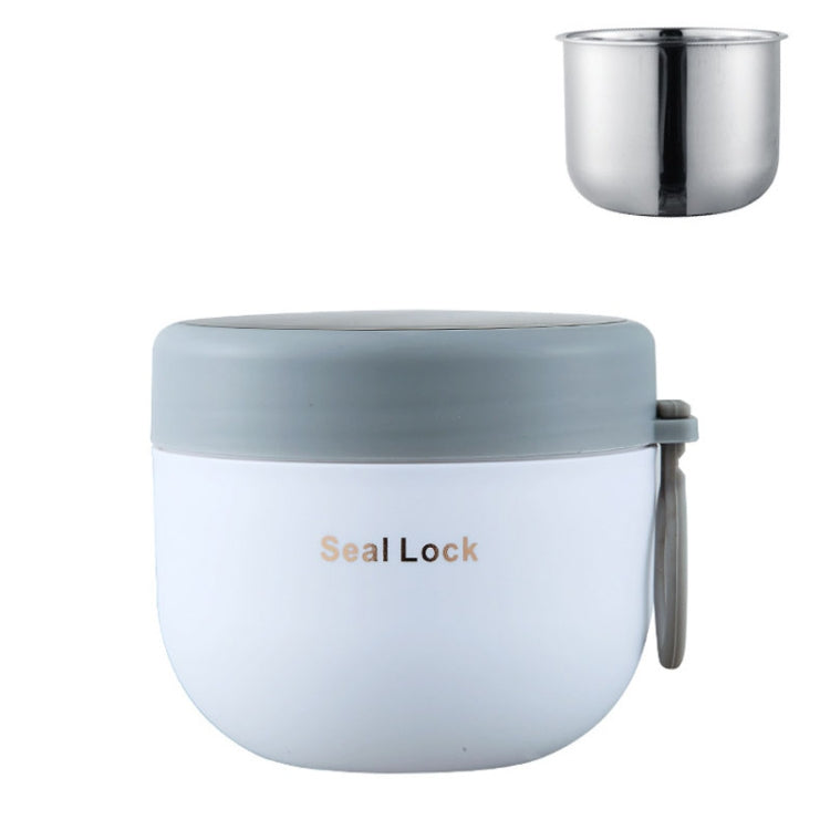 304 Stainless Steel Insulated Soup Bowl Oatmeal Breakfast Cup Portable Lunch Box