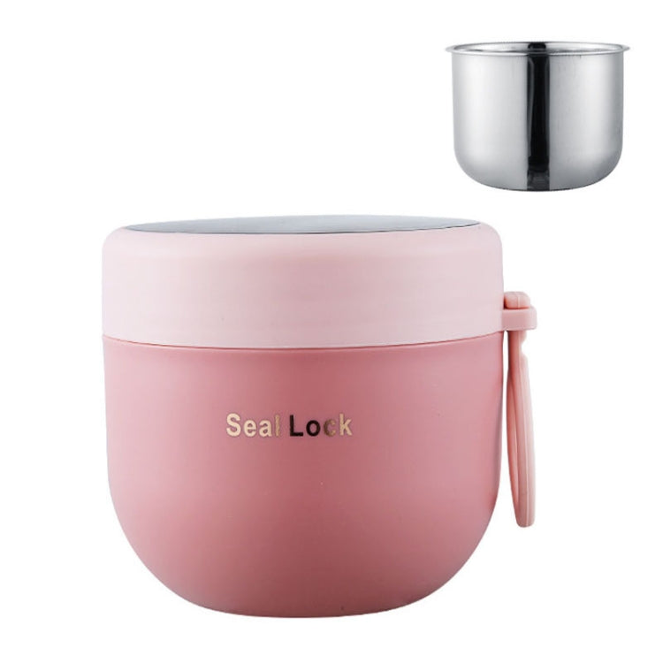 304 Stainless Steel Insulated Soup Bowl Oatmeal Breakfast Cup Portable Lunch Box