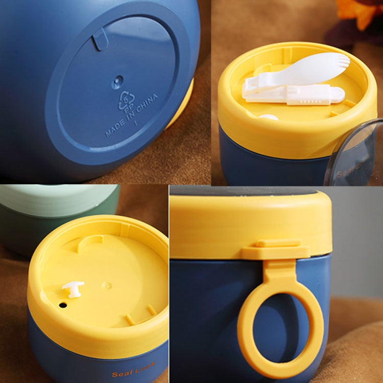 304 Stainless Steel Insulated Soup Bowl Oatmeal Breakfast Cup Portable Lunch Box