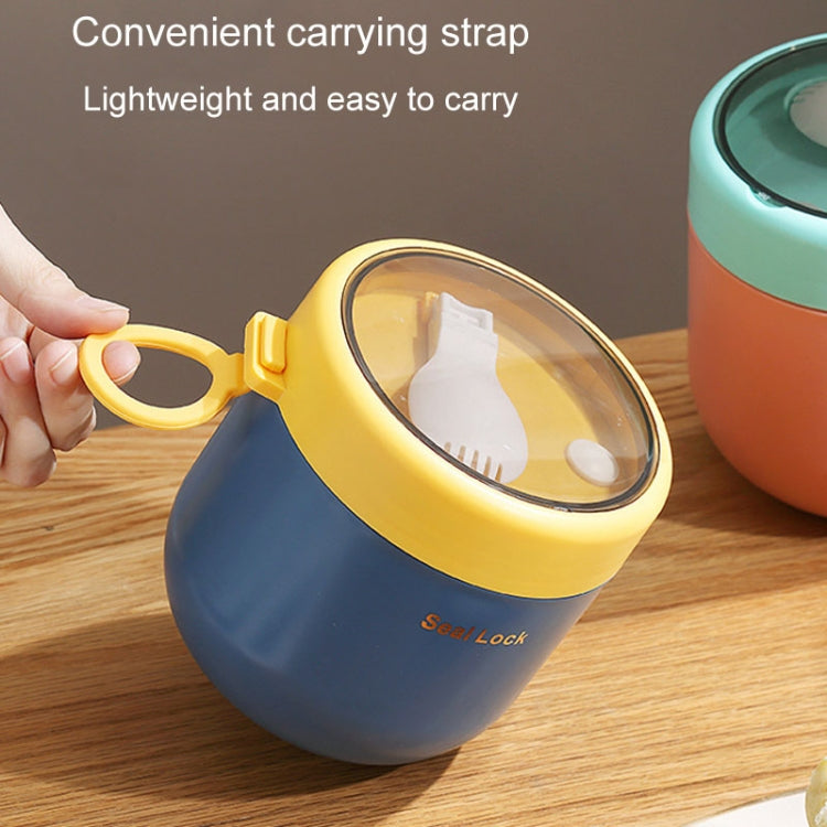 304 Stainless Steel Insulated Soup Bowl Oatmeal Breakfast Cup Portable Lunch Box