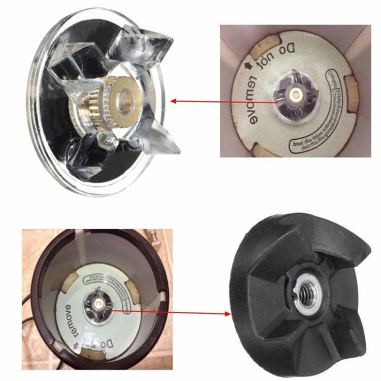 For Magic Bullet 250W Blender Juicer 2pcs Base Gear Blade Gear Replacement Part