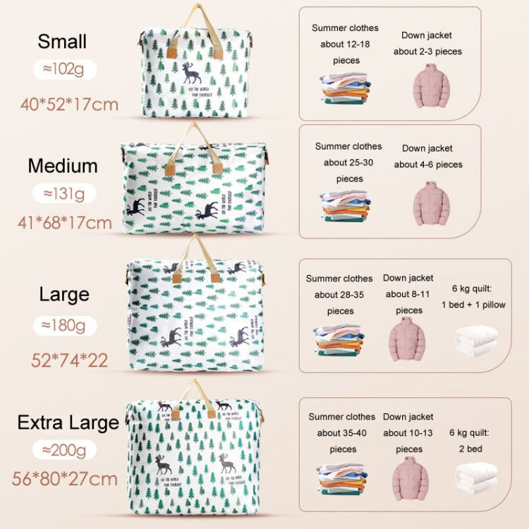Clothes Quilt Storage Bag Large Capacity Waterproof Moistureproof Moving Luggage Bag