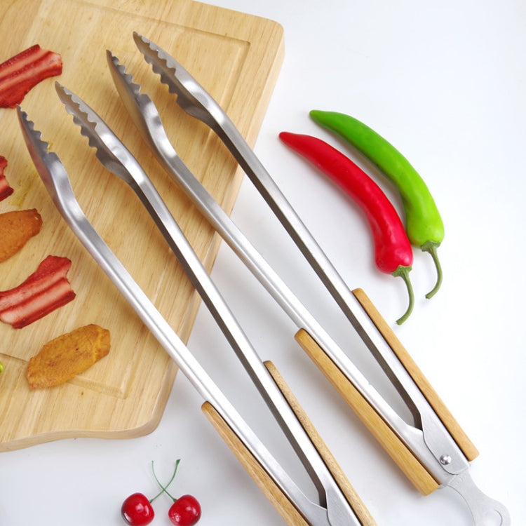 Household Stainless Steel Food Clip Kitchen Baking Barbecue Clamp