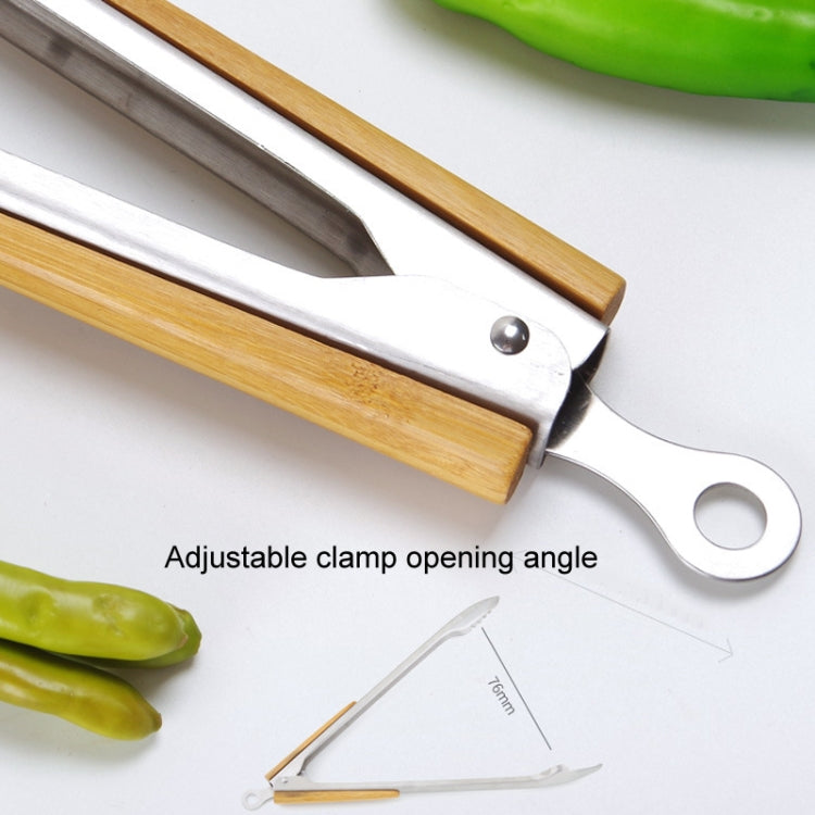 Household Stainless Steel Food Clip Kitchen Baking Barbecue Clamp