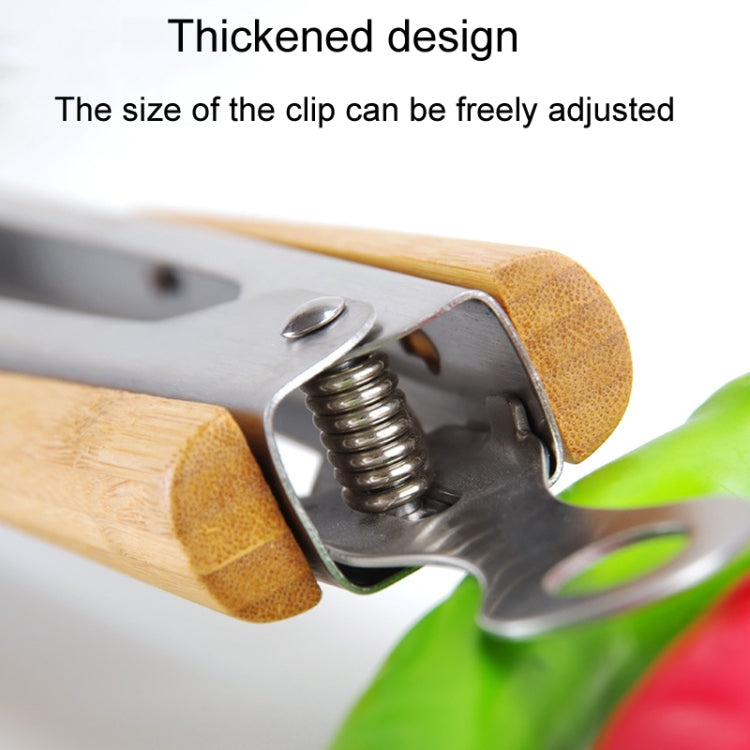 Household Stainless Steel Food Clip Kitchen Baking Barbecue Clamp