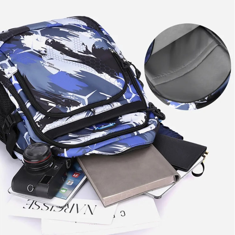 2 In 1 Men Backpack Lightweight Outdoor Daypack Boys Bookbag With Chest Bag