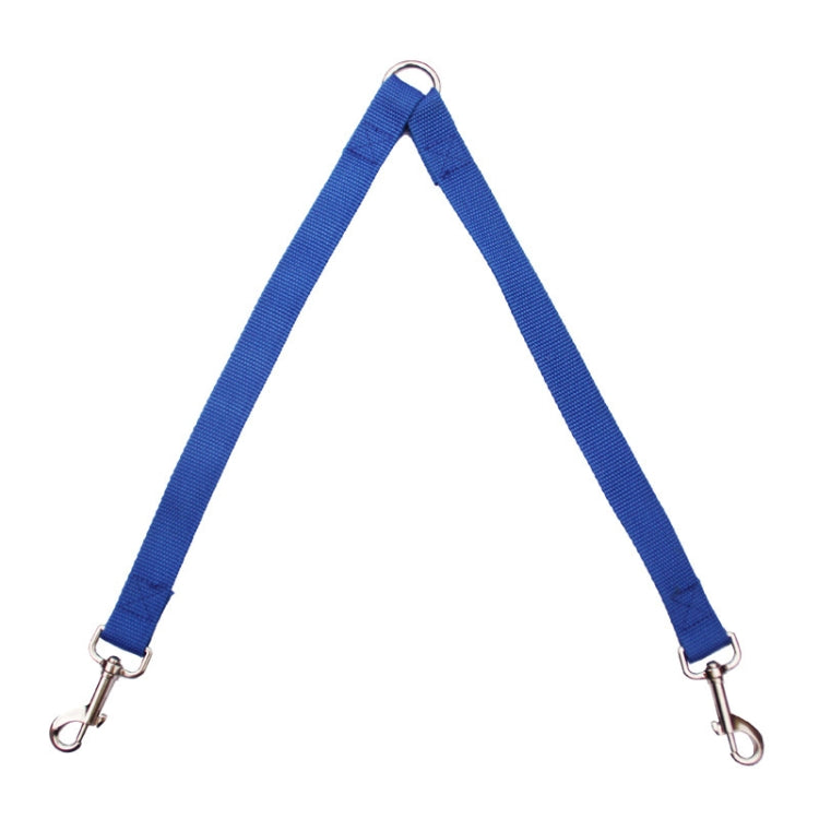 Pet Dual-Headed Tow Leash One Tow Two Hook And Loop Fastener