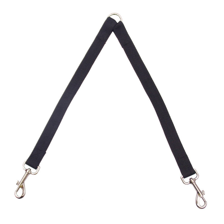 Pet Dual-Headed Tow Leash One Tow Two Hook And Loop Fastener
