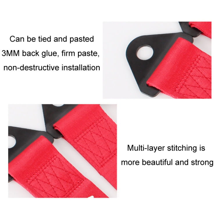 Car Modified Tow Rope Bumper Decorative Streamer