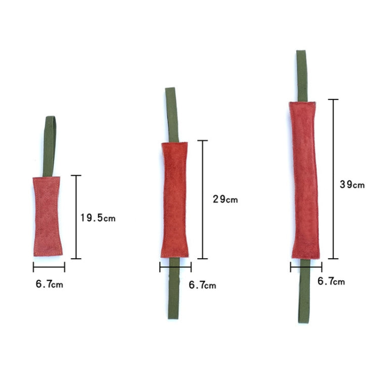 Cowhide Training Dog Bite Stick Pet Toning Toys