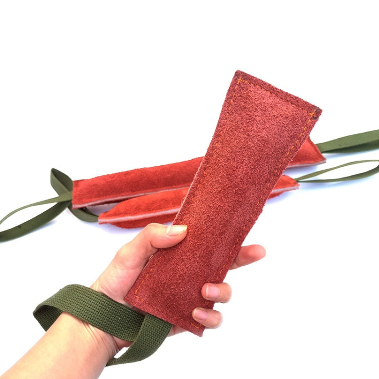Cowhide Training Dog Bite Stick Pet Toning Toys