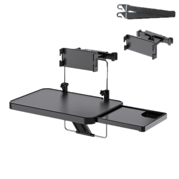 Car Dining Table Rear Foldable Storage Rack Computer Stand