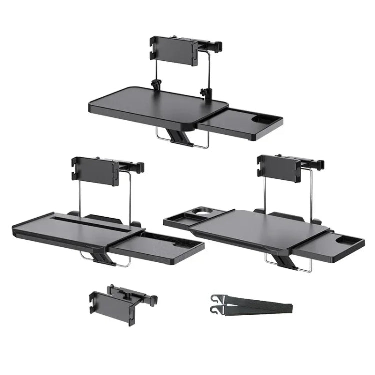 Car Dining Table Rear Foldable Storage Rack Computer Stand
