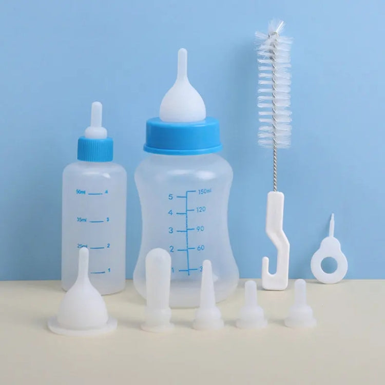Pet Milk Feeding Bottle Portable Multi-Nipple Water Mug