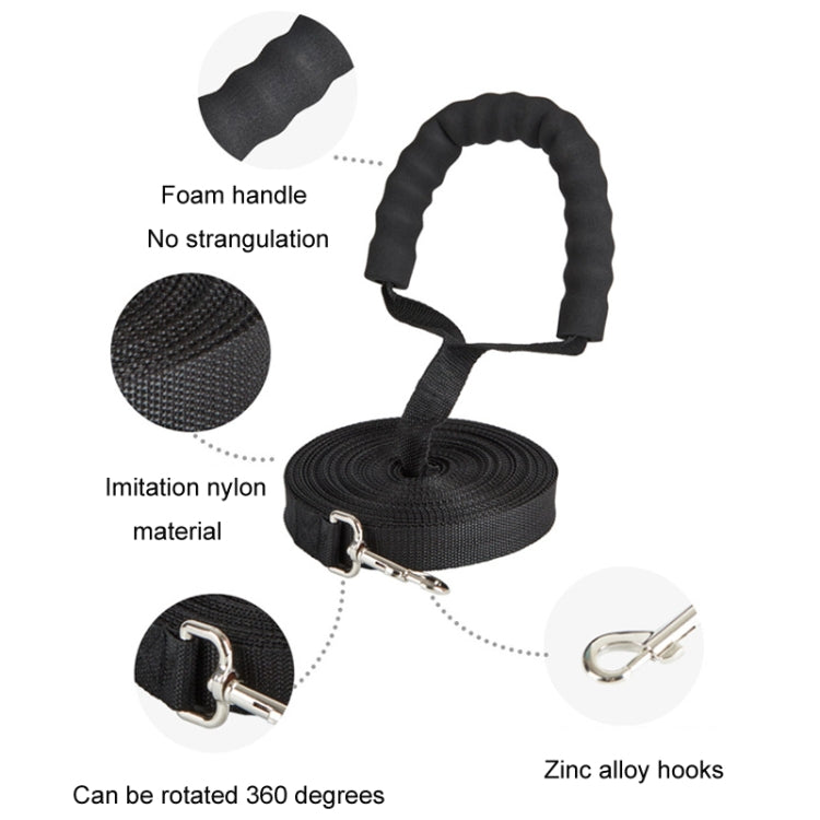 Pet Tracking Dog Collar Leash Dog Training Lengthened Traction Leash