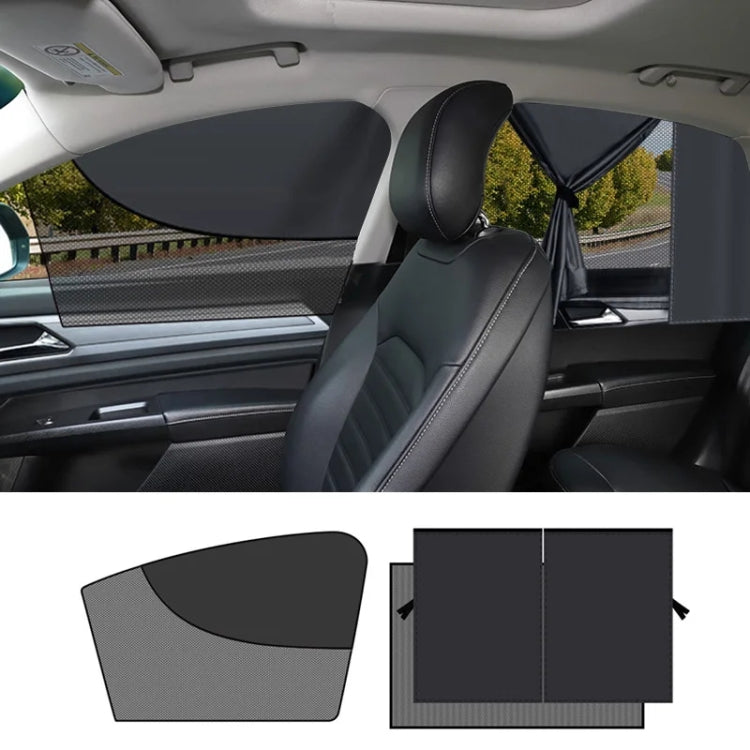 Car Magnetic Summer Sun Protection Insulating Privacy Curtain