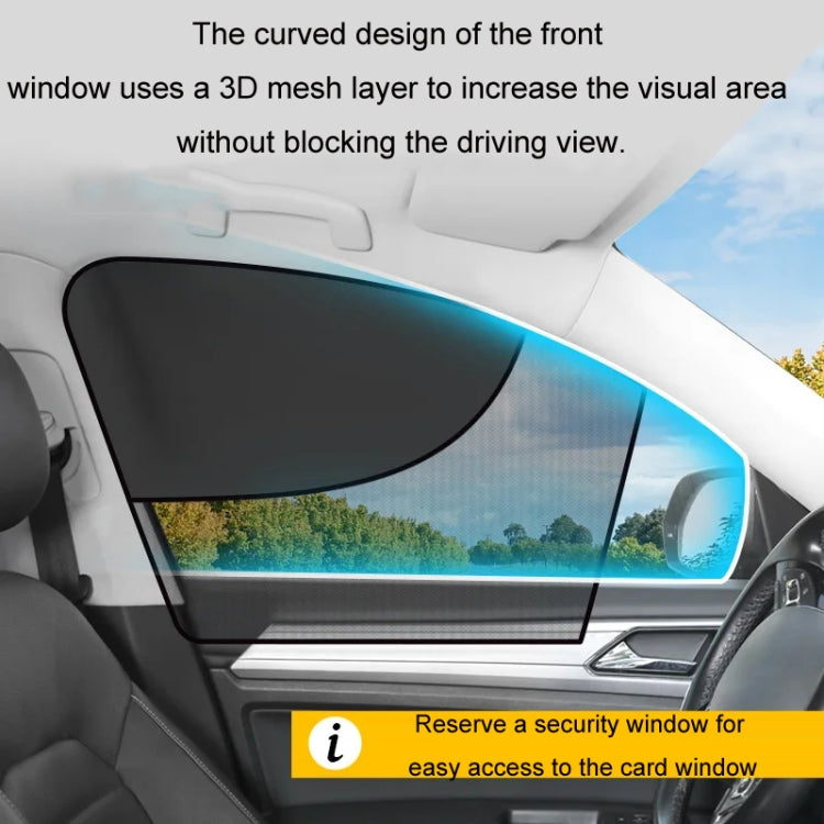 Car Magnetic Summer Sun Protection Insulating Privacy Curtain