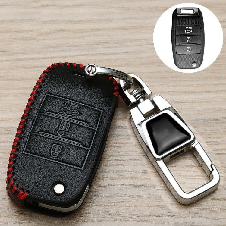 For Kia Car Key Cover Multifunctional Keychain Anti-lost Number Plate