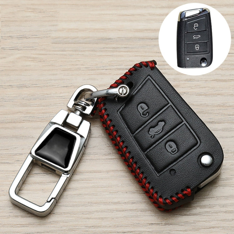 For Volkswagen Key Cover Multifunctional Keychain Anti-lost Number Plate