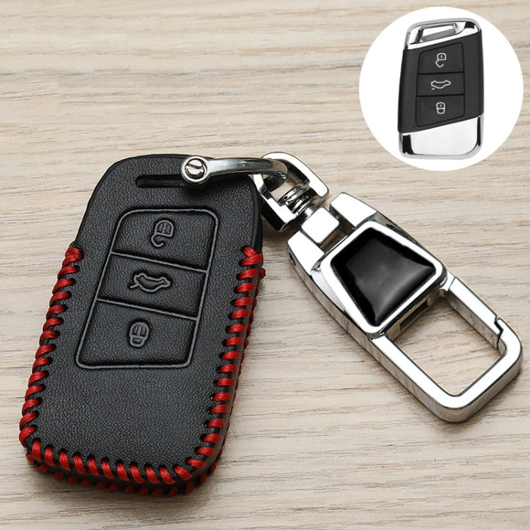For Volkswagen Key Cover Multifunctional Keychain Anti-lost Number Plate