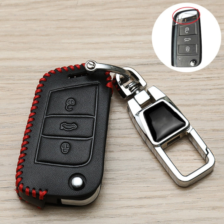 For Volkswagen Key Cover Multifunctional Keychain Anti-lost Number Plate