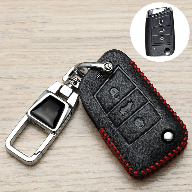 For Volkswagen Key Cover Multifunctional Keychain Anti-lost Number Plate