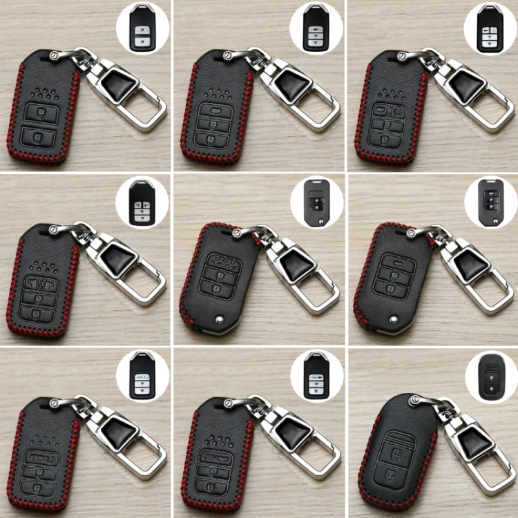 For Honda Car Key Cover Multifunctional Keychain Anti-lost Number Plate