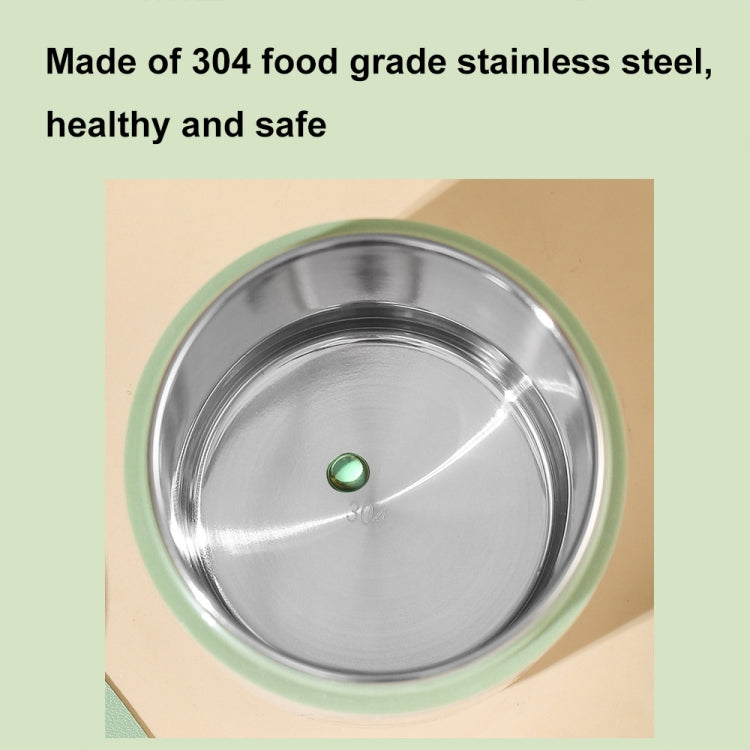 304 Stainless Steel Breakfast Cup Insulated Soup Cup with Lid and Spoon
