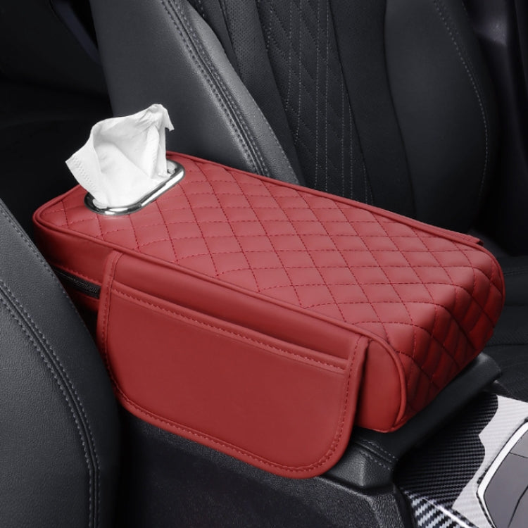 Car Armrest Box Booster Pad Widened Interior Tissue Box