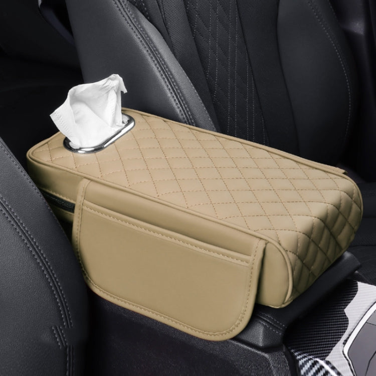 Car Armrest Box Booster Pad Widened Interior Tissue Box