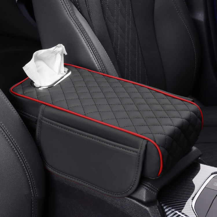 Car Armrest Box Booster Pad Widened Interior Tissue Box