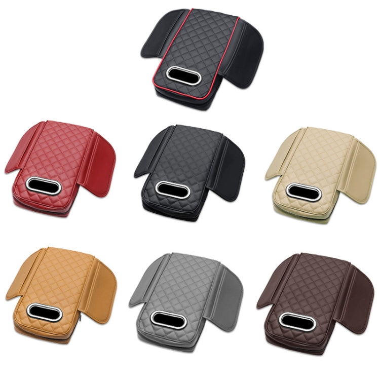 Car Armrest Box Booster Pad Widened Interior Tissue Box