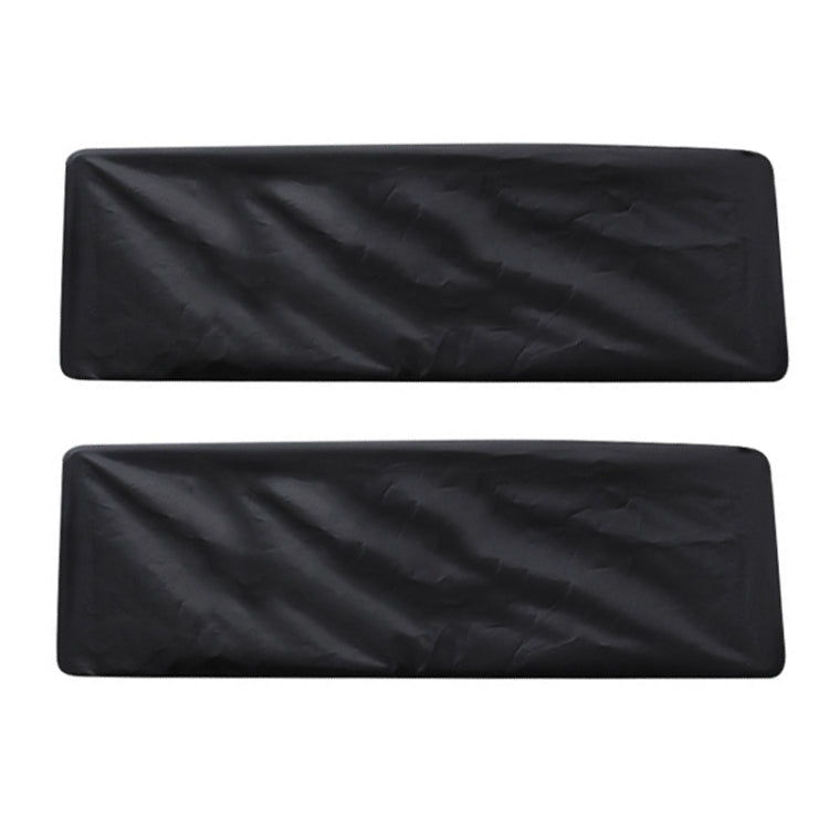 1pair Dustproof Waterproof Thickened Oxford Cloth License Plate Cover, 45x15cm, 48x15cm