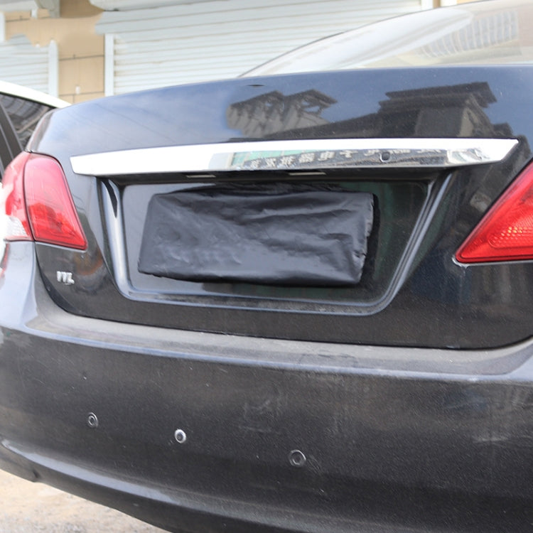 1pair Dustproof Waterproof Thickened Oxford Cloth License Plate Cover, 45x15cm, 48x15cm
