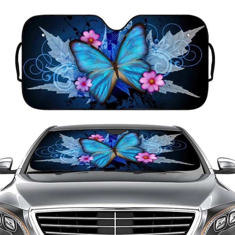 Printed Car Sun Protection Heat Insulation Sunshade