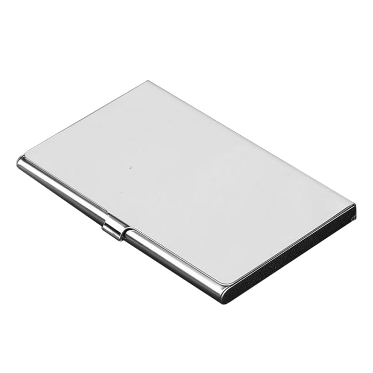 Minimalist Men Business Card Holder Portable Metal Name Card Case