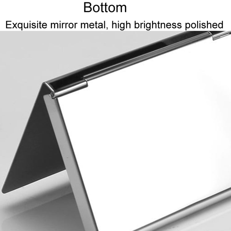 Minimalist Men Business Card Holder Portable Metal Name Card Case