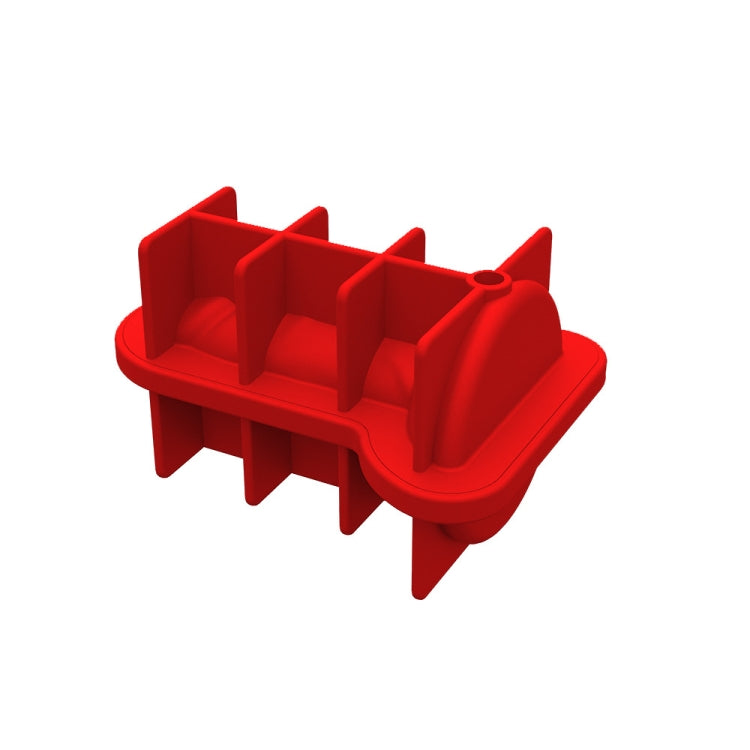 Spoof Ice Lattice Mold With Lid Whiskey Ice Maker Self-Sealing Silicone Ice Molds