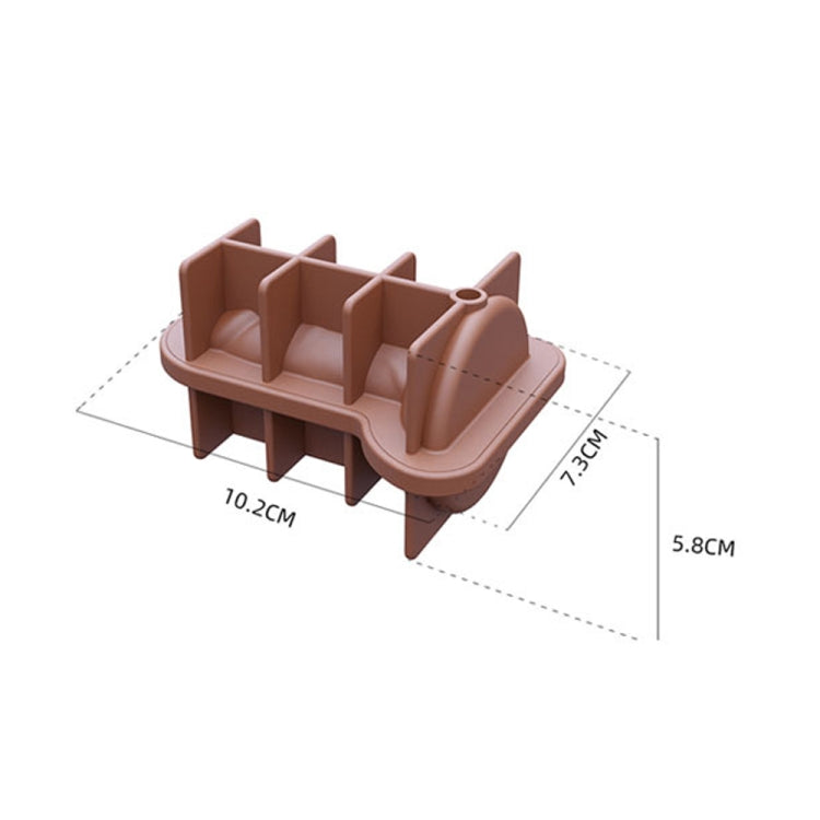 Spoof Ice Lattice Mold With Lid Whiskey Ice Maker Self-Sealing Silicone Ice Molds