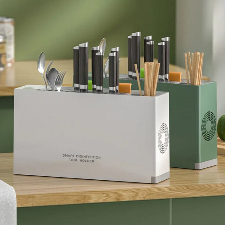 UV Disinfection Drying Knife Chopsticks Storage Holder