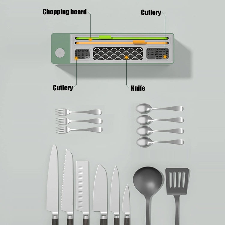UV Disinfection Drying Knife Chopsticks Storage Holder