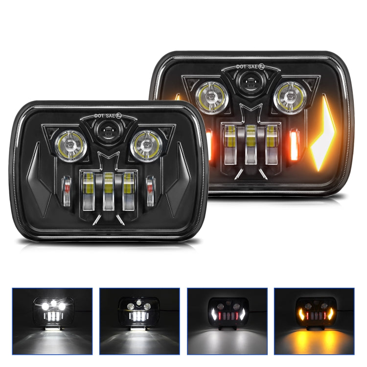7-Inch Mechanic Car Modified Headlights For Wrangler