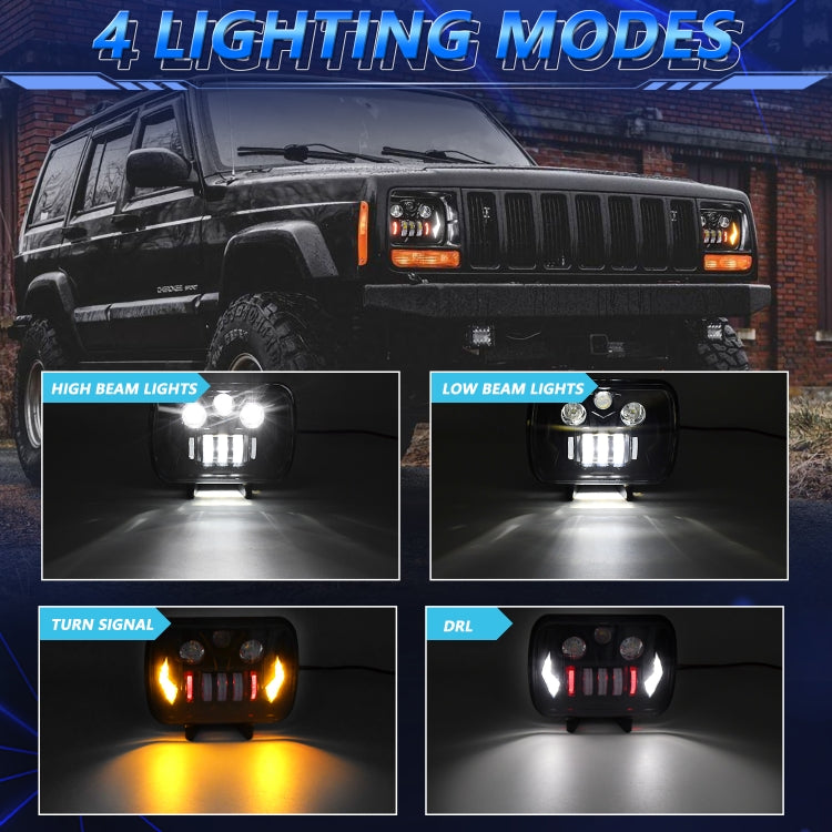 7-Inch Mechanic Car Modified Headlights For Wrangler