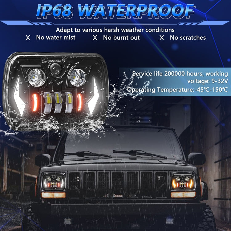 7-Inch Mechanic Car Modified Headlights For Wrangler