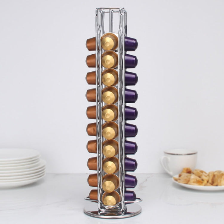 Home Capsule Coffee Rack Electroplated Iron Capsule Storage Stand