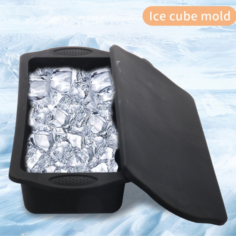 Silicone Ice Lattice Molds Ice Storage Box With Lid