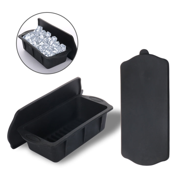 Silicone Ice Lattice Molds Ice Storage Box With Lid