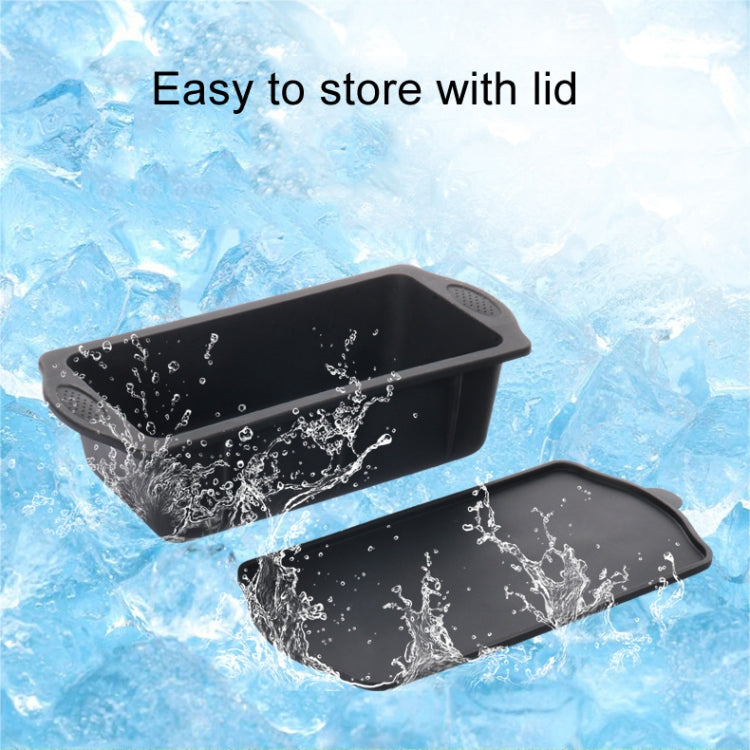 Silicone Ice Lattice Molds Ice Storage Box With Lid