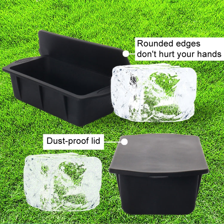 Silicone Ice Lattice Molds Ice Storage Box With Lid